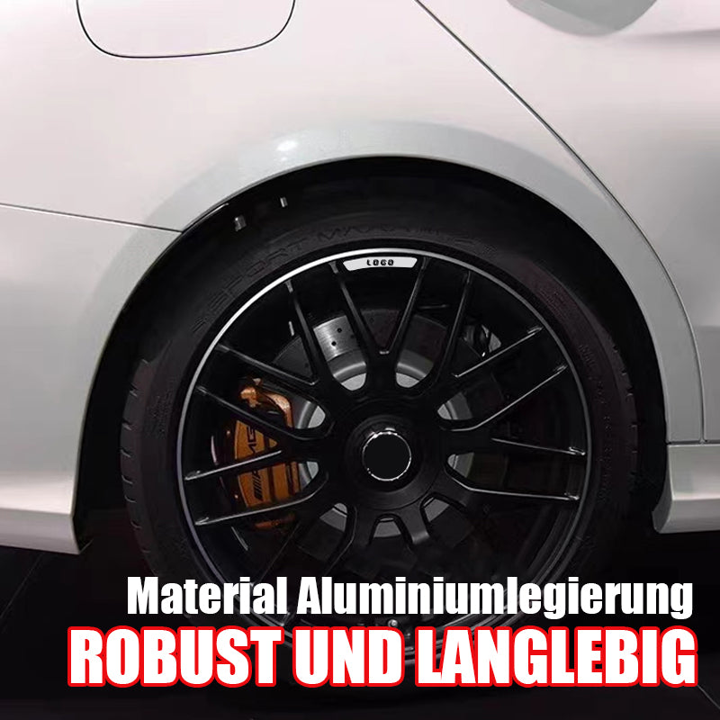 Dekorative Aufkleber für Auto-Radnaben (4 Stück)